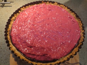 Raspberry Cream middle layer