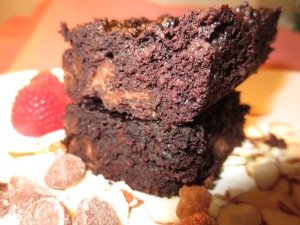 Double Chocolate Flourless Superfood Brownies